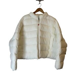 Vans X Deaton Chris Anthony Marshmallow White Puffer Jacket Unisex Size M NWT